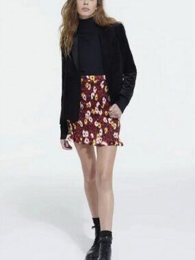 The Kooples Wild Blossom Skirt NWT